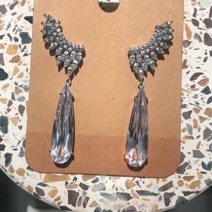 Zirconia earrings